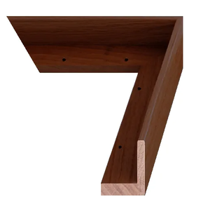 Cornice in Legno Ecologica Personalizzabile Classica Fluttuante Fai-da-Te <span class=keywords><strong>per</strong></span> Dipinti su Tela 8x10 11x14 <span class=keywords><strong>con</strong></span> <span class=keywords><strong>Vetro</strong></span> - Product Image 2