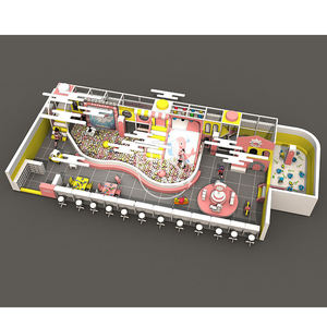 <span class=keywords><strong>Parque</strong></span> de Diversiones Interior Pequeño y Atractivo de Alta Calidad, Piscina de Pelotas Comercial, Equipo de Juegos Interior para Niños con Trampolín - Product Image 3