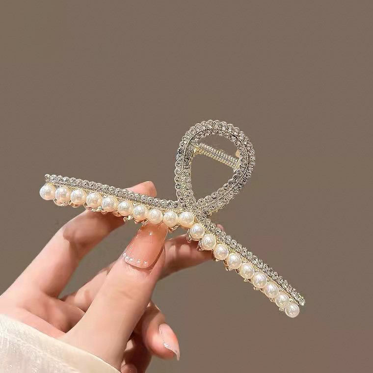 Strass perle croisée 18-3