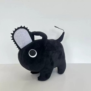 Nouveauté figurines de dessin animé poupée en peluche super douce 22cm Anime noir Bochi tronçonneuse chien PP coton peluche jouet - Product Image 6