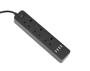 High Quality uk standard Electric Socket Surge Protector Multi Outlet Extender For Home Office Desk Tablets socket
