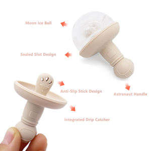 Moule à glaçons en silicone sans BPA, écologique, pour sucettes glacées et bâtonnets de crème glacée - Product Image 4