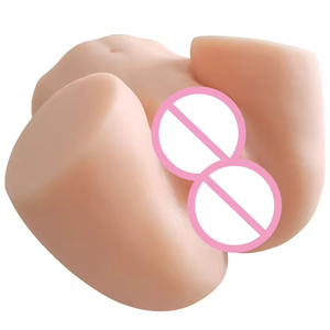 Copa de masturbación masculina de silicona con forma de melocotón, tipo copa de pecho, con canal de color piel, tipo copa de avión, manual, de gran venta - Product Image 3