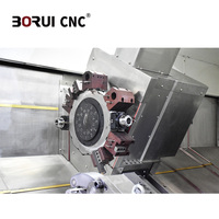 Tour CNC à lit incliné multifonction haute puissance BORUI BR25HDY avec axe Y intégré pour le traitement complet des pièces pour le tournage des métaux