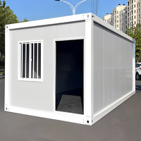 Maison modulaire préfabriquée écologique à haute isolation et résistante à l'humidité pour le camping et les chantiers de construction