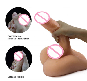Популярная игрушка для мастурбации лесбиянок геев, мягкие реалистичные фаллоимитаторы для пениса, анальные женские секс-игрушки для женщин, супер пенис для женщин - Product Image 4