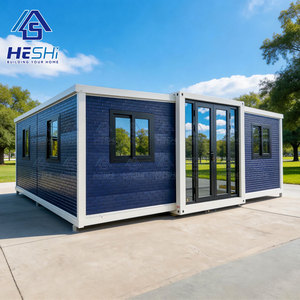 Steel Structure 40Ft 20Ft Prefab Expandable Container House 1 2 3 4 5 Bedroom Foldable Bathroom Mobile Home Granny Flat - Product Image 1