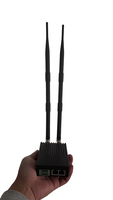 Puente Inalámbrico de Red de Malla Multipunto Punto a Punto de Largo Alcance de 1.4GHz y 5W, 2 Puertos LAN de 100M, CC 12-24V, Datos Ethernet de 2-30Mbps