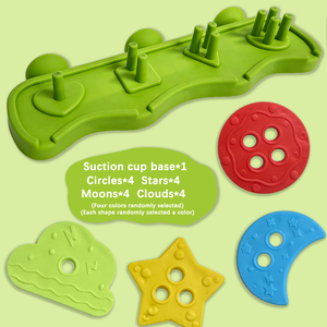 <strong>Shape</strong> <strong>Sorting</strong> Bath <strong>Toys</strong> Montessori Learning Educational Puzzle <strong>Shape</strong> Sorter <strong>Toys</strong> with Suction Cup Baby Bath <strong>Toys</strong> for Babies - Product Image 5