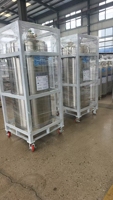 Tanque Criogénico de Acero Inoxidable de 800L, 900L, 1000L y 2.5MPa para Almacenamiento de Nitrógeno Líquido, Oxígeno, Argón y CO2