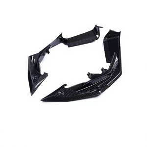 Panneaux de carénage latéraux intérieurs en fibre de carbone sèche 3K brillants/mats pour BMW F900R F900XR 2020-2025 - Product Image 1