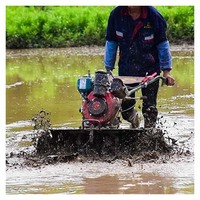 Machine à désherber et à labourer à 4 temps, motoculteur agricole, désherbeuse électrique pour ferme