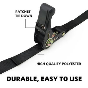 <span class=keywords><strong>สาย</strong></span>รัดโพลีเอสเตอร์แบบมีตัวล็อค รับน้ำหนักได้ 800 กก. ขนาด <span class=keywords><strong>1</strong></span> <span class=keywords><strong>นิ้ว</strong></span> สำหรับงานหนัก พร้อมตะขอรูปตัว J สองอัน สำหรับรถบรรทุก รถยนต์ และการรัดสินค้า ขายส่ง - Product Image 5