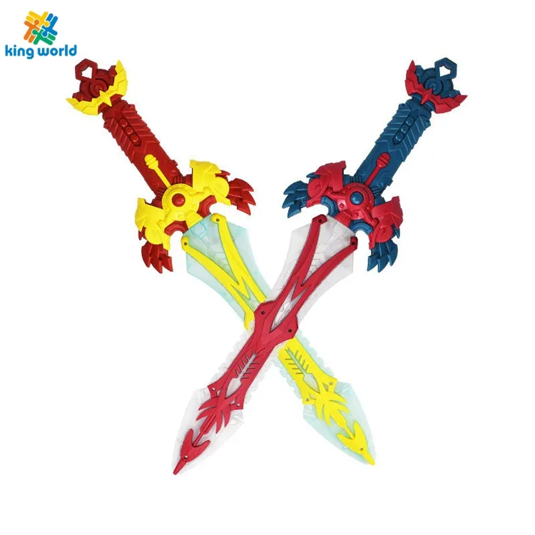 Large Flash Stick Light Music Electric Rotating Glowing Sword Colorful Children's Toy Flashing Music Sword Toy