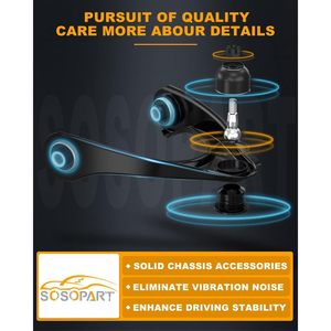 Kit de suspension avant 6 pièces, barre stabilisatrice, bras de suspension inférieur, rotule pour Lexus ES300 - Product Image 5