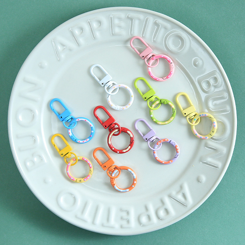 [Mixed Colors Randomly Shipped] Donut Spring Door Hook