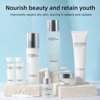 MOIKA Kit de produits de soins de la peau éclaircissant ergothionéine crème nourrissante raffermissante ensemble de soins de la peau