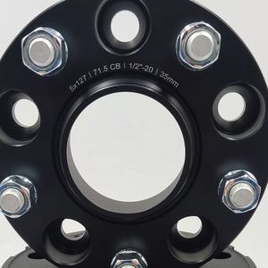 Entretoises de roue en aluminium BOTRAK WA 35mm 5x127 à 5x5 pour <span class=keywords><strong>jeep</strong></span> Wrangler Unlimited JK Commander XK Grand <span class=keywords><strong>Cherokee</strong></span> WK - Product Image 6