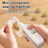 Scelleuse de sacs portable USB rechargeable 3-en-1 magnétique pour aliments et snacks avec coupeur – Modèle 2026