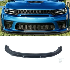 Front <strong>Lip</strong> Fits for <strong>Dodge</strong> <strong>Charger</strong> SRT Hellcat Rear Widebody ABS 4PCs Matte Black Bumper Splitter OE Style 2022