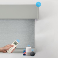 Persianas Enrollables Motorizadas Inteligentes con Control por Aplicación WiFi, Compatibles con Google Alexa, Persianas Eléctricas para Hotel, Instalación Integrada para Uso Diario