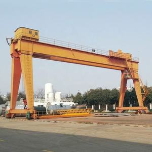 رافعة جسرية متحركة مزدوجة العارضة بحمولة 40 طن قابلة للتخصيص من شركة هودا للصناعات الثقيلة مع محرك وصندوق تروس ومحامل لورش المعادن - Product Image 3