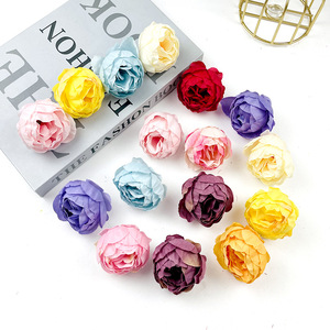 Fleur artificielle de pivoine en soie classique faite à la main de haute qualité, <span class=keywords><strong>toucher</strong></span> <span class=keywords><strong>naturel</strong></span>, imperméable, durable, prix de gros usine, pour la remise des diplômes - Product Image 2