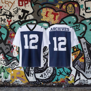 مخصص الرجعية أزياء الصيف جيرسي كرة القدم الكلاسيكية مع اسم الطباعة الآلي قطع خدمة OEM - Product Image 4