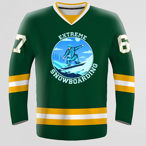 OEM изготовленный на заказ хоккейный трикотаж сублимированный хоккейный костюм - Product Image 5