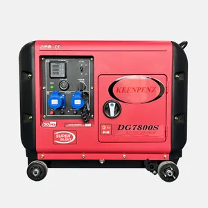 Máy Phát Điện Diesel Động Cơ Stirling Siêu Yên Tĩnh 6kva 6kw Để Cấp Điện Khẩn Cấp