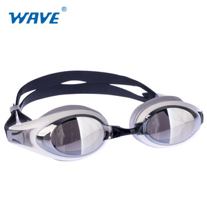 Gafas de Natación Wave con Lentes Antivaho con Revestimiento de Espejo Electrochapado, Lentes Universales de Plástico PC Impermeables - Product Image 5