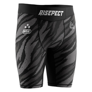 Shorts de Vale Tudo pour Hommes, Soutien Musculaire, Extensibles dans 4 Directions, Coupe Ajustée, Idéal pour le Sparring, le Cardio et l'Entraînement Athlétique - Product Image 5