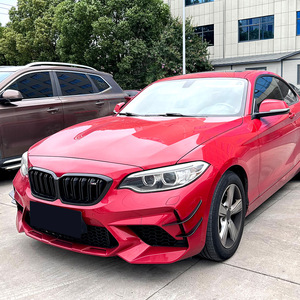 Autocollants pour calandre d'admission d'air avant BMW Série 2 M2 F87, texture fibre de carbone, noir piano, autocollants adhésifs pour carrosserie, autocollants pour voiture - Product Image 2