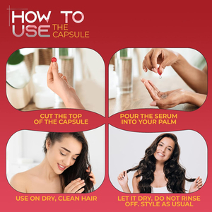 Diep Hydrateert Gladde Glans Arganolie Vitamine <span class=keywords><strong>Capsules</strong></span> Haar Essence Capsule Private Label - Product Image 5