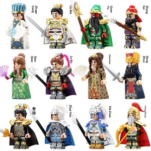 Bloques de Construcción Diku, Juguetes para Niños, Rompecabezas, Figuras Armables de Guan Yu, Zhao Yun, Lu Bu, de los Tres Reinos, Little Xia - Product Image 2