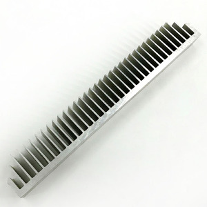 Perfil de Extrusão de Alumínio Personalizado de Tamanho Longo para Dissipadores de Calor LED 6063 T5 para Serviços de Corte, Dobra, Soldagem e Perfuração de Paredes de Vidro - Product Image 4