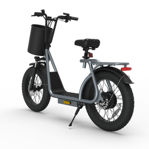 Scooter Eléctrico X20 Gris de 20 Pulgadas, Bicicleta de Reparto de Alimentos de Largo Alcance, Plegable, de Alta Velocidad, X20 - Product Image 5