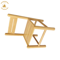 Ensemble table et chaise d'étude pour enfants en bois massif personnalisé