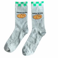 Chaussettes mi-mollet en nylon tricoté respirant à imprimé dessin animé pour l'automne
