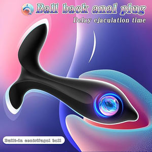 Boule Anal Dilatateur Butt Plug Pénétration Prostate Masseur, Point G Ass Extender Lesbienne Adulte Fun Teasers Gay Pleasure Masturbateur - Product Image 2