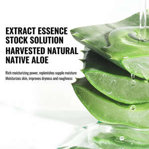 LAOLISHI Gel Lidah Buaya Organik Alami Menenangkan Melembapkan Memutihkan Wajah Tubuh Perawatan Setelah Terpapar Matahari Perawatan Jerawat Perawatan Kulit - Product Image 4