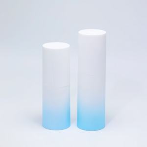 Botella de Spray al Vacío de Plástico Personalizada de 20ml 30ml 50ml con Degradado Azul y Rosa, Botella con Bomba sin Aire para Emulsiones y Lociones Cosméticas - Product Image 5