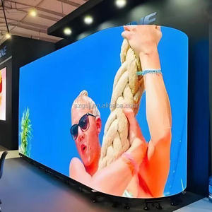 Panneaux d'écran vidéo à affichage LED flexible en couleur Offre Spéciale Modules souples pour l'animation de centre commercial Pliable et incurvé - Product Image 5