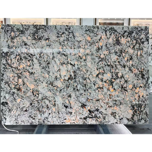 Mármol KT Stone Royal Cream Ivory con Vetas Doradas Marrones para Vestíbulo, Pared, Lámpara <span class=keywords><strong>de</strong></span> Araña, Techo, Baño <span class=keywords><strong>de</strong></span> Lujo y Piso - Product Image 6