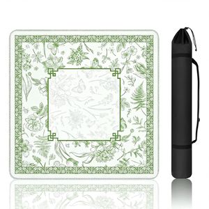 Tapis de jeu multi-usages antidérapant et silencieux, pour Mahjong, Poker, Domino, avec sac de rangement, idéal pour les divertissements familiaux - Product Image 4
