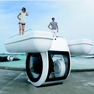 Nuevo Submarino Compacto 2026 para Paseos Turísticos Subacuáticos, Bote con Cabina de Aluminio y Motor Fuera de Borda en Venta - Product Image 3