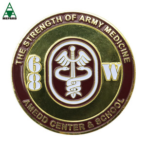 Nuevo Diseño Personalizado de Medalla de Oro del Club de Esposas de Fort Sam Houston - Product Image 5