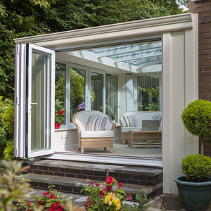 Pergola de jardin d'hiver à cadre en aluminium bon marché, 2 à 20% de réduction, véranda extérieure en verre trempé pour balcon - Product Image 5