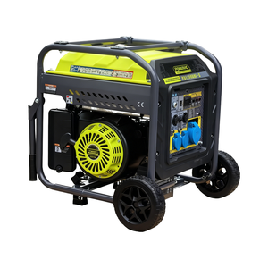 Hot Sale Open Frame Gasoline <b>Generator</b> 8KW 380CC 230V High Power Auto Start with Wheels for <b>Camping</b> & Home Use - Product Image 5
