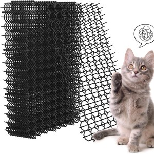 Mesh Plastic Spikes For <b>Cat</b> Deterrent Rectangle Bird Proof Pet <b>Mat</b> Four Seasons Use - Product Image 1